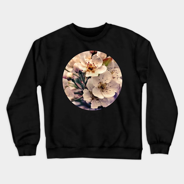 Blossoms at Dusk Crewneck Sweatshirt by micklyn